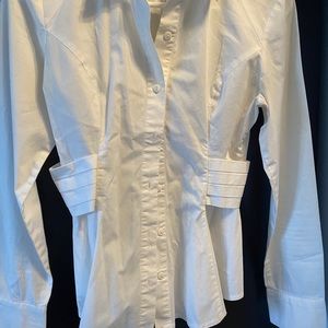 Form fitting Hourglass white shirt Asos 0